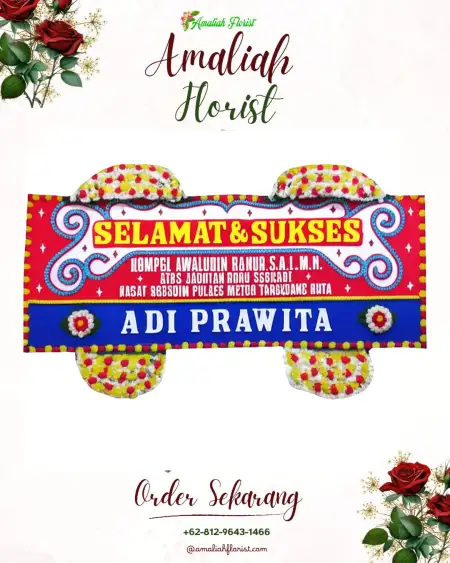 Papan Bunga Ucapan Selamat Mandalakasih